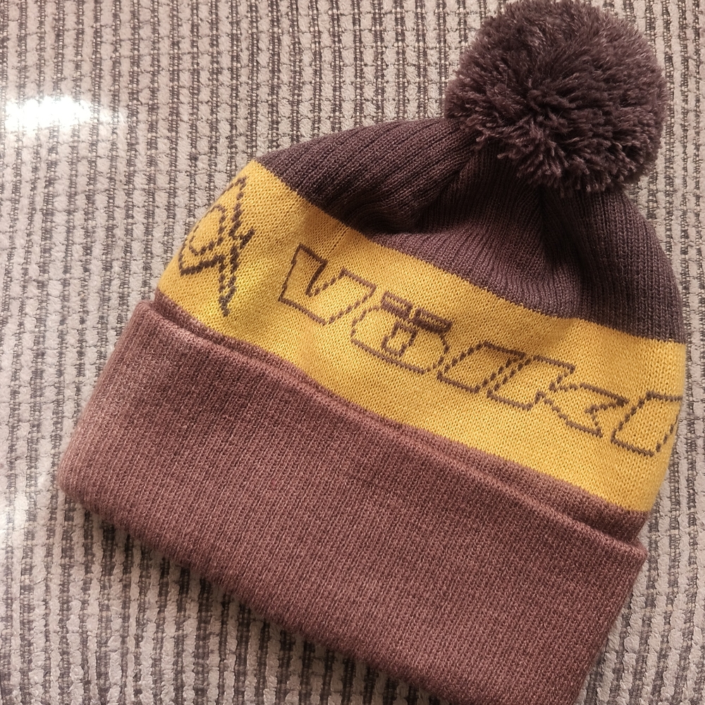 🆕 Volkl Brown & Mustard Winter Beanie